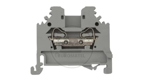 Złączka szynowa 2-przewodowa 2,5mm2 szara 280-101