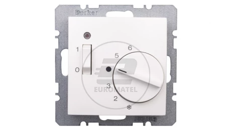 Regulator temperatury z łącznikiem 250V 10A 5C IP20 śnieżnobiały 20308989