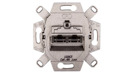 K.1/K.5 Gniazdo przyłączeniowe UAE 8/8-biegunowe ekranowane mechanizm 4587
