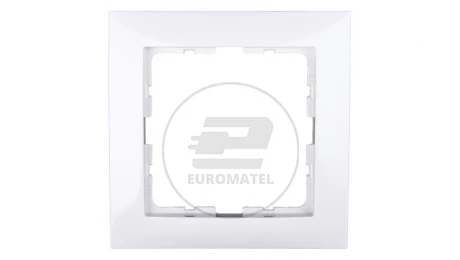 Berker/B.Kwadrat Ramka pojedyncza śnieżnobiała 5310118989