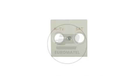 Simon 82 Pokrywa gniazda RTV-SAT biała 82097-30