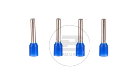 Końcówka tulejkowa izolowana 2,5mm2 niebieska H2,5/19D BL /500szt/ 9019170000
