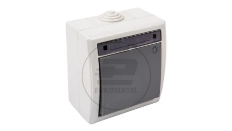Aquant Przycisk /światło/ IP55 szary LNT-1S 1204-10