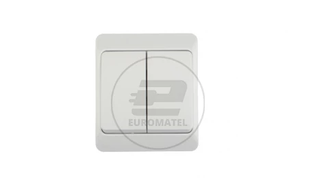 Hermes Łącznik świecznikowy hermetyczny IP44 biały ŁNT-5 0332-02