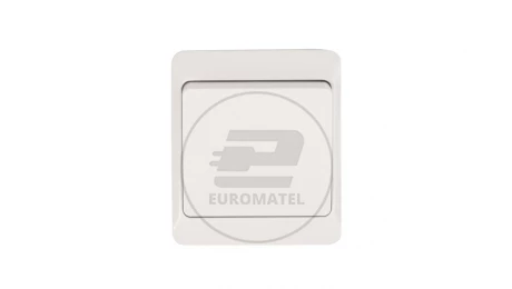 HERMES Łącznik schodowy hermetyczny IP44 biały ŁNT-1 0331-02