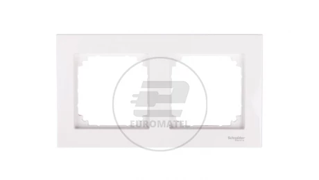 Merten M-Plan Ramka podwójna biel polarna MTN515219