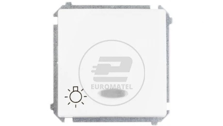 Simon Basic Przycisk /światło/ z podświetleniem biały BMS1L.01/11