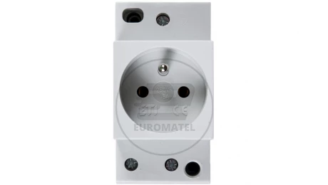 Gniazdo modułowe 2P+Z 10/16A 230V na szynę 002414010