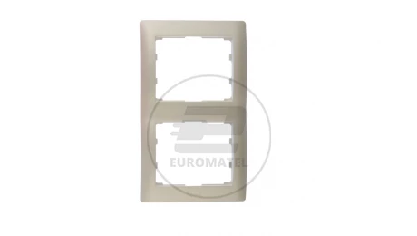 SISTENA LIFE Ramka podwójna pionowa pearl 771506