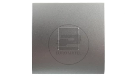 Simon Classic Zaślepka ramki aluminium metalizowane MP/26