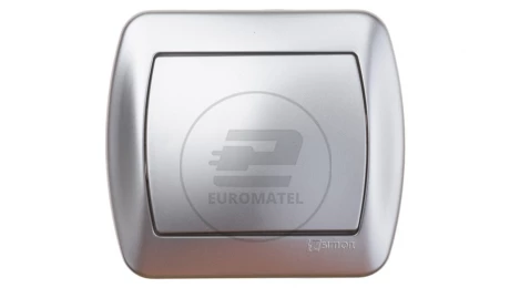 Simon Akord Łącznik jednobiegunowy aluminium metalizowane AW1/26