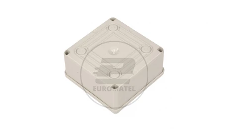 Puszka n/t 100x100x50 tworzywo IP56 szara GW44204