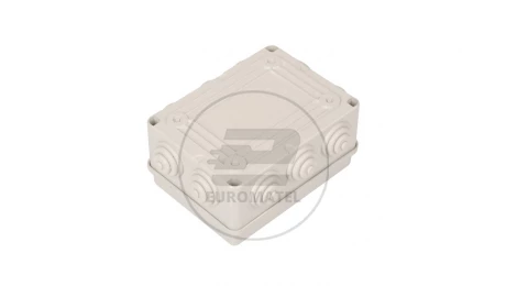 Puszka n/t 150x110x70 tworzywo IP55 szara GW44006
