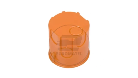 Puszka podtynkowa 60mm głęboka z wkrętami pomarańczowa Z60DFw 33035008 /50szt./