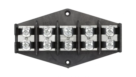 Pierścień rozgałęźny 5x16mm2 czarny 0966-00