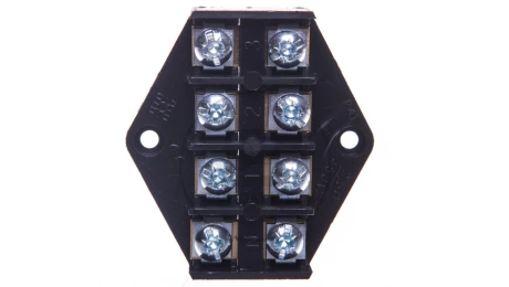 Płytka odgałęźna ZPT/2,5mm2/4-tory czarna ZPT 4-2.5 83001007
