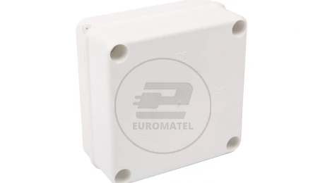 Puszka n/t hermetyczna pusta 135x135x62mm IP55 biała PK-1 0250-00