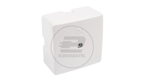 Puszka n/t hermetyczna pusta 60x60x30mm IP41 biała 0236-00