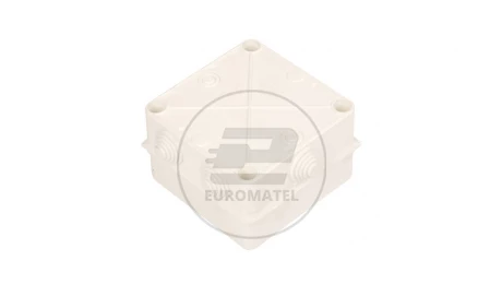 Puszka n/t hermetyczna pusta 135x135x85mm IP55 biała PK-5 0252-00