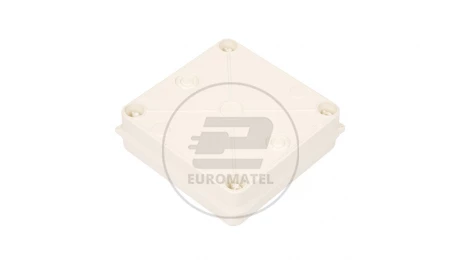 Puszka n/t hermetyczna pusta 135x135x42mm IP55 biała PK-3 0251-00