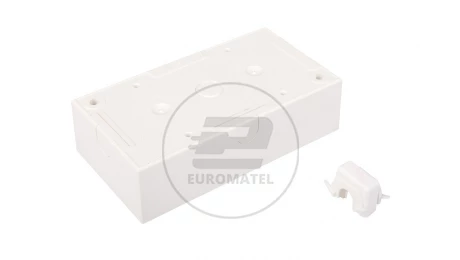 Berker/B.Kwadrat Puszka natynkowa podwójna biała 5310429909