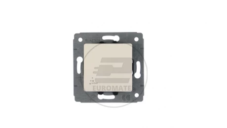 CARIVA Łącznik jednobiegunowy 10AX biały IP44 773609