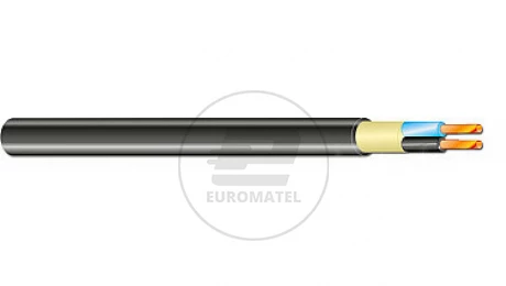 Kabel energetyczny bezhalogenowy N2XH-O 2x1,5 0,6/1kV klasa B2ca /bębnowy/