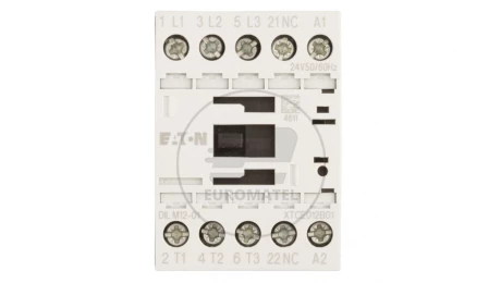 Stycznik mocy 12A 3P 24V AC 0Z 1R DILM12-01(24V50/60HZ) 276869