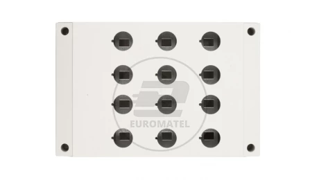 Obudowa kasety 12-otworowa 22mm szara IP67 M22-I12 222688