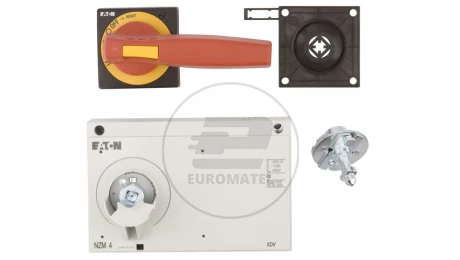 Napęd drzwiowy czerwono-żółty z blokadą NZM4-XTVDVR 266618