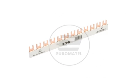 Szyna łączeniowa 1P 63A 10mm2 widełkowa (12 mod.) EVG-1PHAS/12MODUL 215637