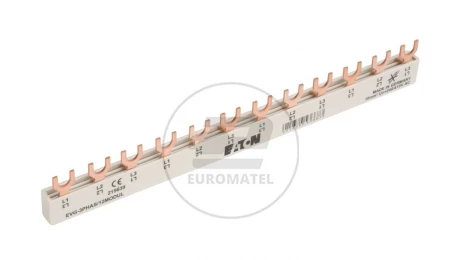 Szyna łączeniowa 3P 63A 10mm2 widełkowa (12 mod.) EVG-3PHAS/12MODUL 215639