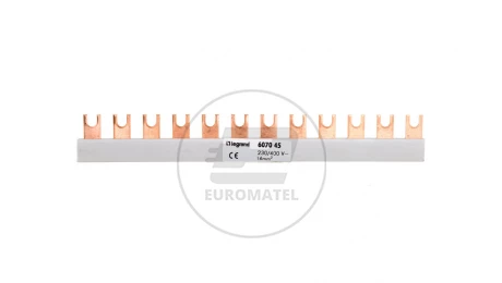 Szyna łączeniowa 1P 80A 16mm2 widełkowa (12 mod.) BI1/16x12 607045