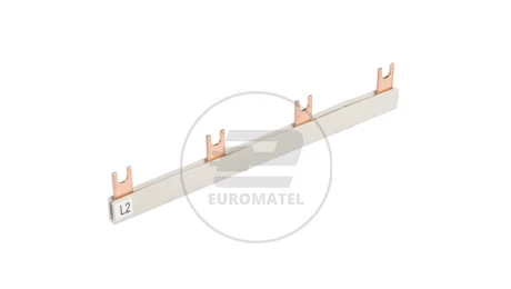 Szyna łączeniowa 3P 80A 16mm2 widełkowa (12 mod.) BI3/16x12 607047