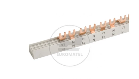 Szyna łączeniowa 4P 80A 16mm2 widełkowa Z-GV-16/3P+3N-6TE 263142