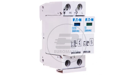 Ogranicznik przepięć D 2P 2,5kA 1kV SPDT3-335-1+NPE 170487