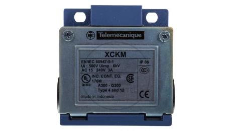 Korpus łącznika krańcowego 1Z 1R migowy metal ZCKM1
