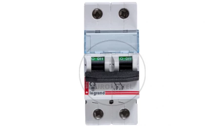 Wyłącznik nadprądowy 2P C 3A 6kA AC S302 TX3 403522