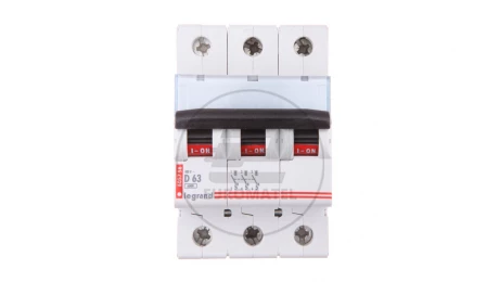 Wyłącznik nadprądowy 3P D 63A 6kA AC S303 TX3 403761