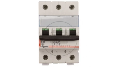 Wyłącznik nadprądowy 3P B 20A 6kA AC S303 TX3 403403