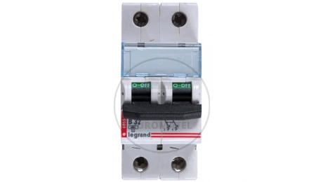 Wyłącznik nadprądowy 2P B 32A 6kA AC S302 TX3 403390