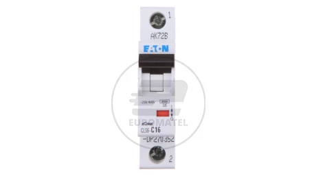 Wyłącznik nadprądowy 1P C 16A 6kA AC CLS6-C16-DP 270352