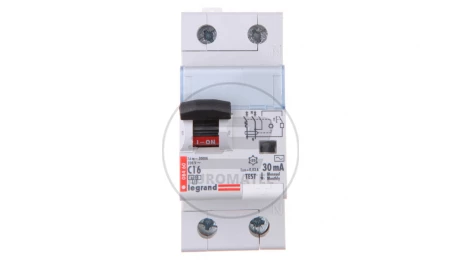 Wyłącznik różnicowo-nadprądowy 2P 16A C 0,03A typ AC P312 DX3 411013