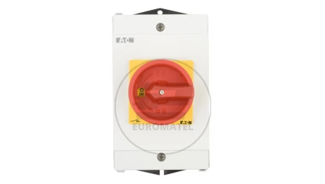 Łącznik krzywkowy 0-1 3P 25A 1Z 1R w obudowie IP65 P1-25/I2-SI/HI11 207310