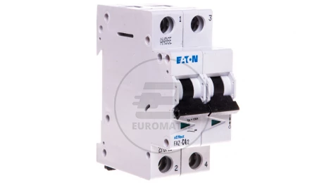 Wyłącznik nadprądowy 2P C 4A 15kA AC FAZ C4/2 278752