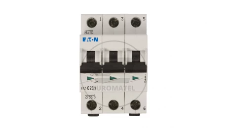 Wyłącznik nadprądowy 3P C 25A 15kA AC FAZ C25/3 278875
