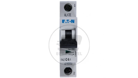 Wyłącznik nadprądowy 1P C 4A 15kA AC FAZ C4/1 278553