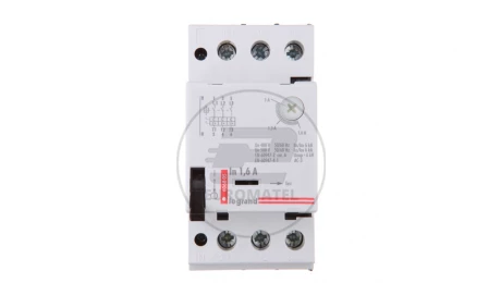 Wyłącznik silnikowy 3P 0,55kW 1-1,6A M 250 1,6 606805