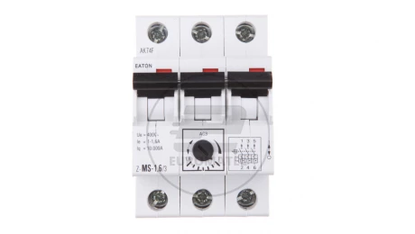 Wyłącznik silnikowy 3P 0,55kW 1-1,6A Z-MS-1,6/3 248407