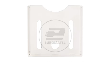 Kieszeń na dokumenty A4 szara z tworzywa 230x 247x 23mm NSYDPA4
